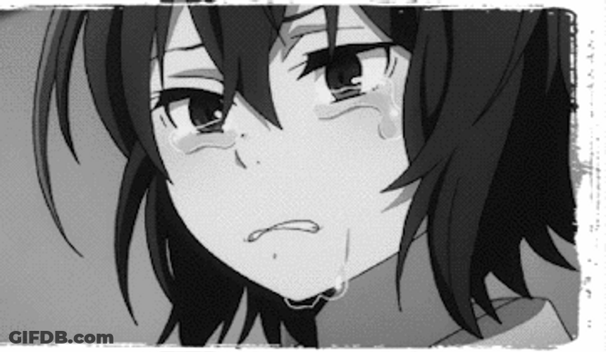 Stressed Kayo Hinazuki Crying GIF