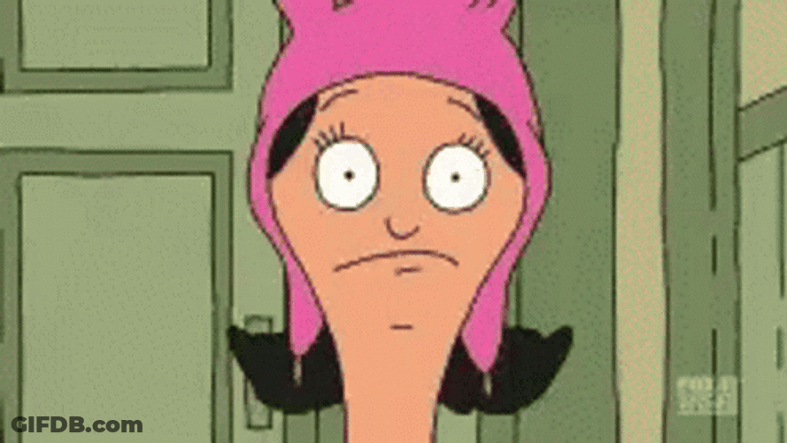 Stressed Out Anxious Louise Belcher GIF
