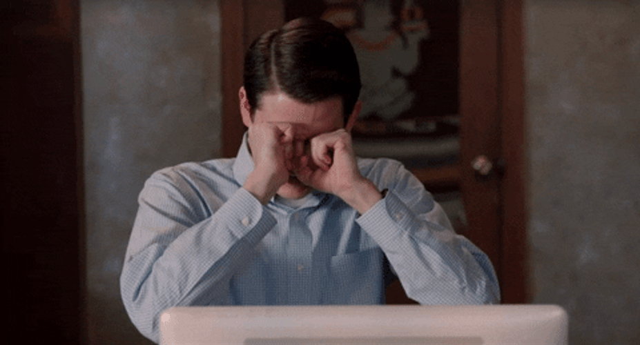 Stressed Out Crying Jared Dunn GIF