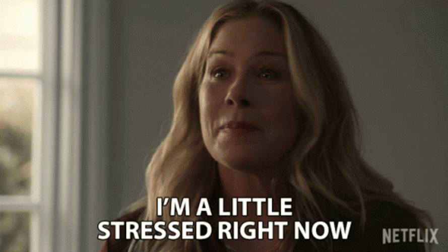 Stressed Out Jen Harding GIF