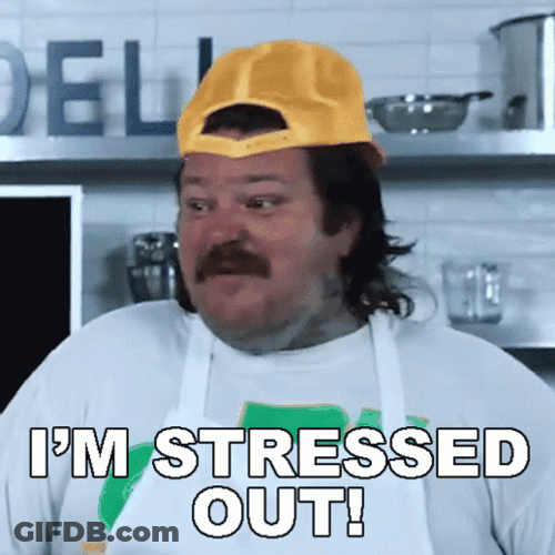 Stressing Matty Matheson GIF
