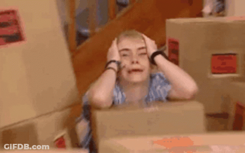 Stressing Melissa Joan Hart GIF