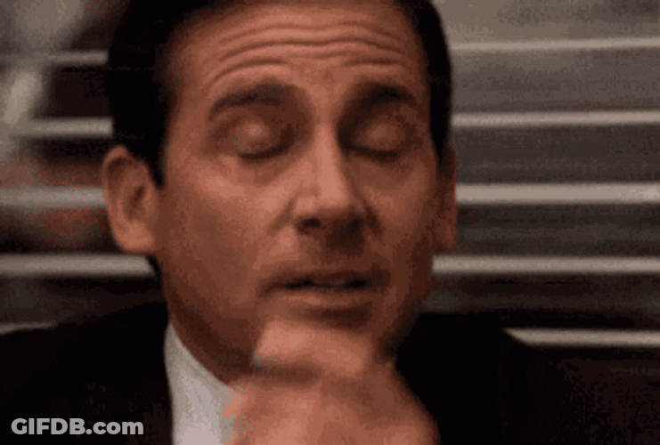 Stressing Michael Scott GIF
