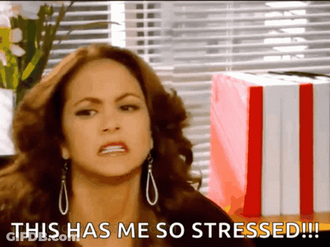 Stressing Out Lucero GIF