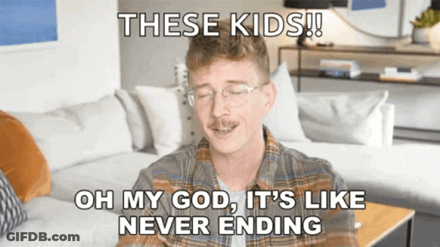 Stressing Tyler Oakley GIF
