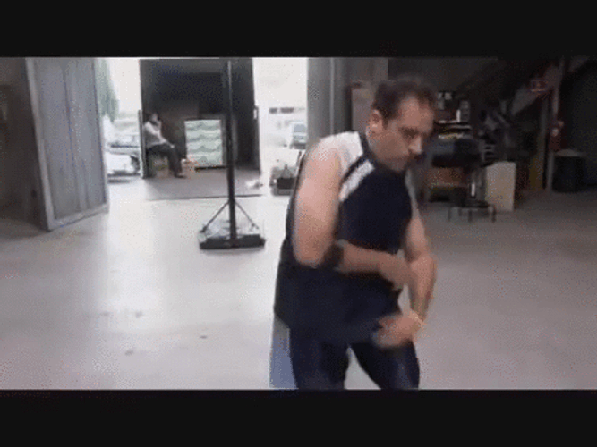 Stretching Basketball Michael Scott The Office GIF