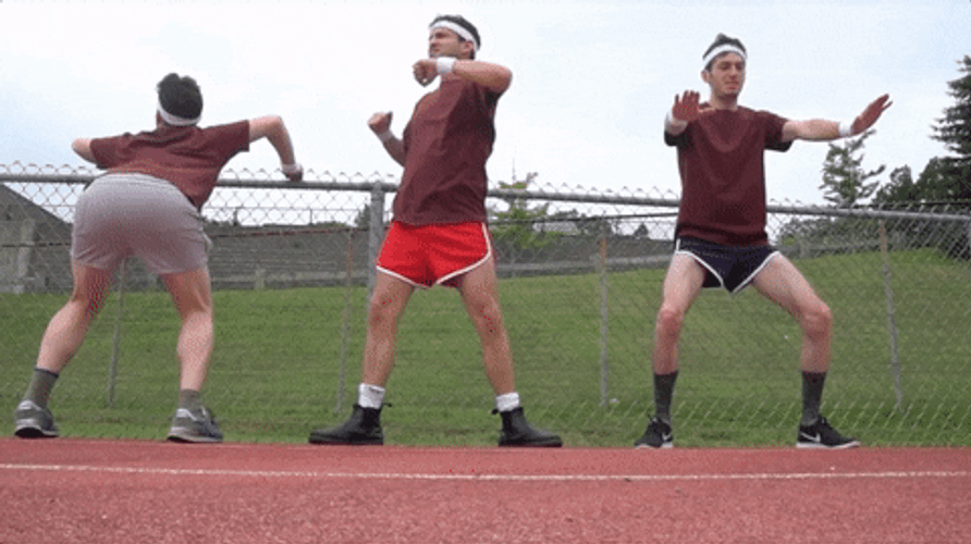Stretching Charly Bliss Band GIF
