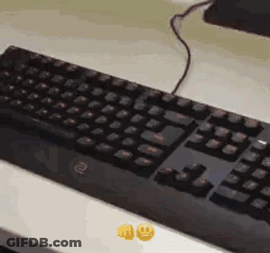 Stretching Get Ready Typing Meme GIF