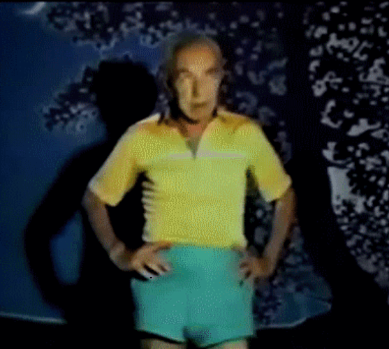 Stretching Hips Swaying GIF