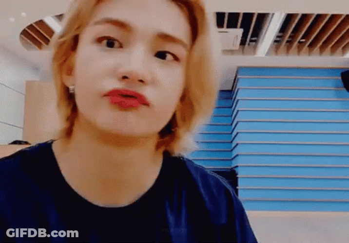 Striking Rapper Hyunjin Funny Smirk GIF