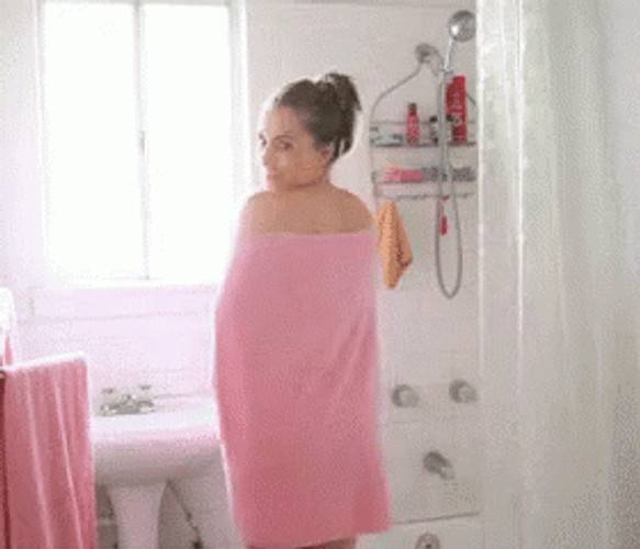 Strip Tease Funny Bath GIF