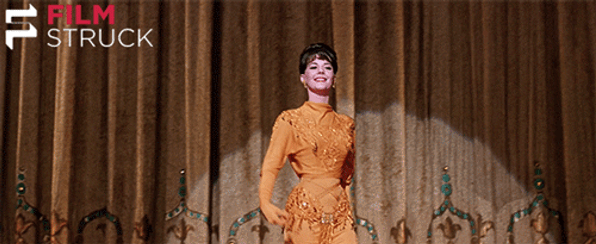 Strip Tease Natalie Wood GIF