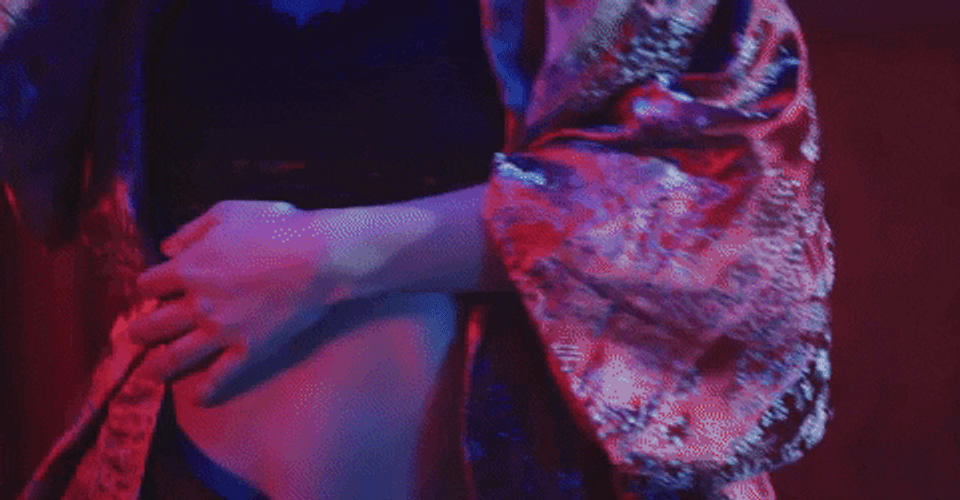 Strip Tease Tempting Lady GIF