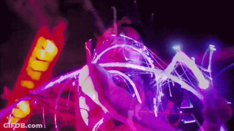 Strobe Laser Light Trippy Trance GIF