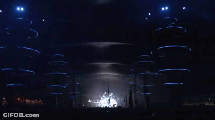 Strobe Light Flashing Green Stage GIF