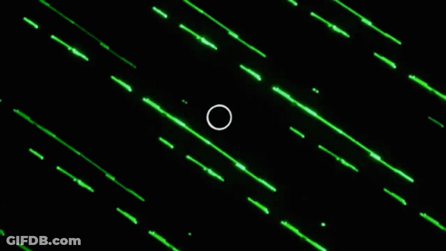Strobe Light Neon Green Lines GIF