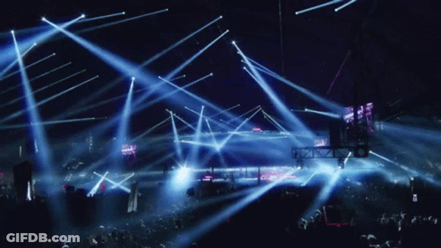 Strobe Light Night Life Dance GIF