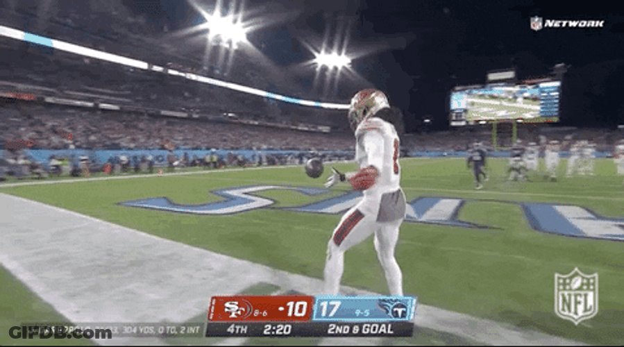 Strong Ball Kick Aiyuk GIF