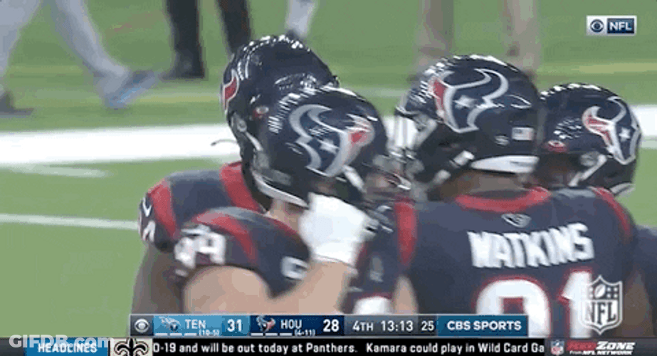 Strong Houston Texans Player GIF