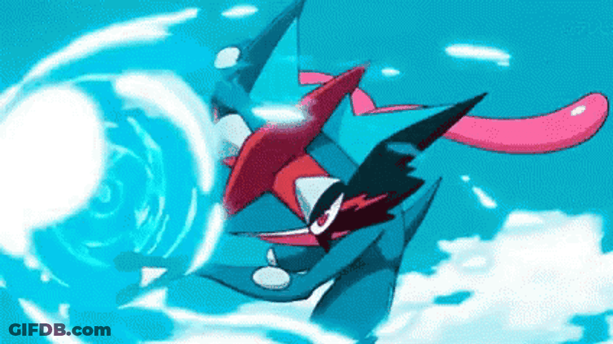 Strong Power Greninja GIF