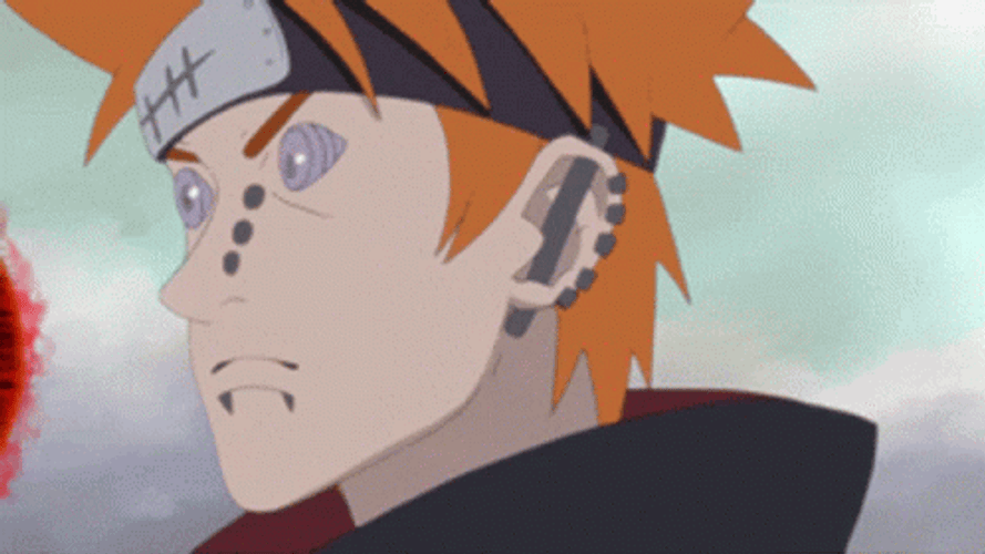 Strong Power Punch Nine Tails Naruto GIF
