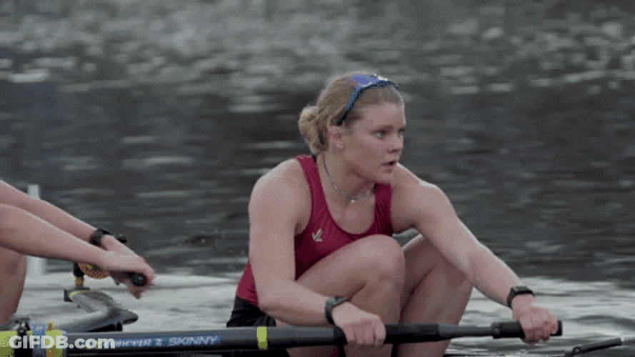 Strong Rowing Skills Machine Form GIF