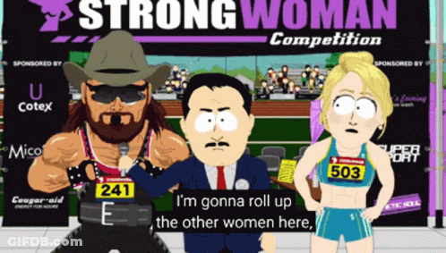 Strong Woman Competition Sponsored By Cotex And Mico GIF