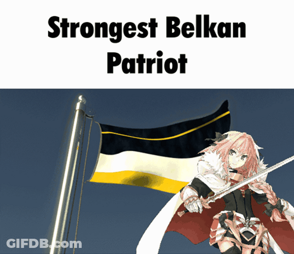 Strongest Astolfo Patriot GIF