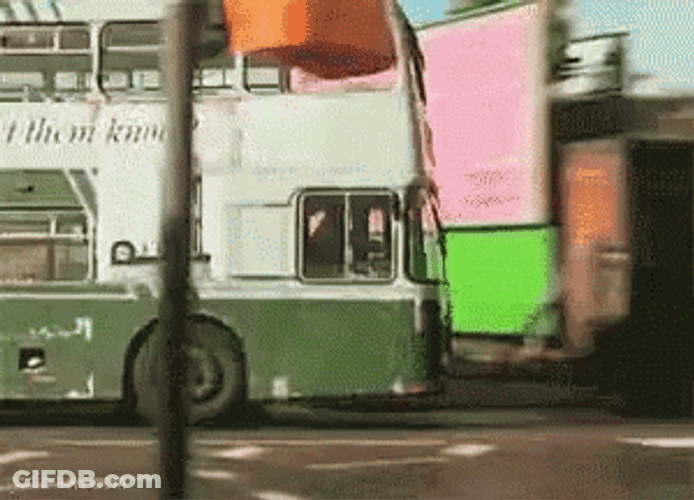 Struggle Bus Hits A Tunnel GIF
