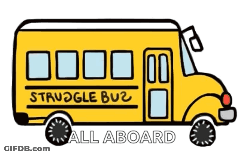 Struggle Short Bus All Aboard GIF
