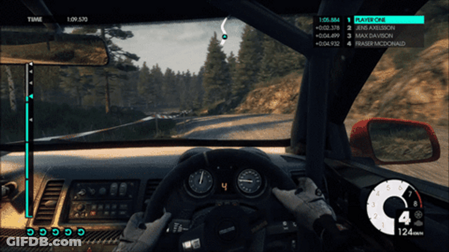 Struggling Driver Dirt Showdown GIF