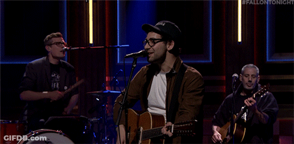 Strumming Guitar Jack Antonoff Live GIF