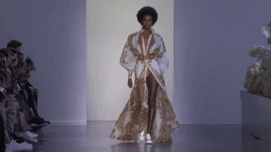 Strut Fashion Week Runway GIF