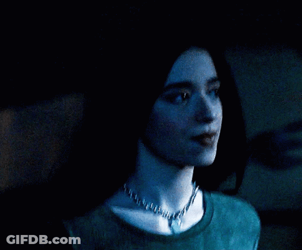 Stu Macher Amber Freeman GIF