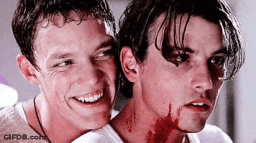 Stu Macher Blood GIF