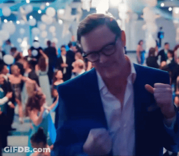 Stu Macher Groovy Dance GIF
