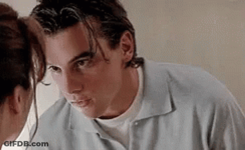 Stu Macher Raises Brows GIF