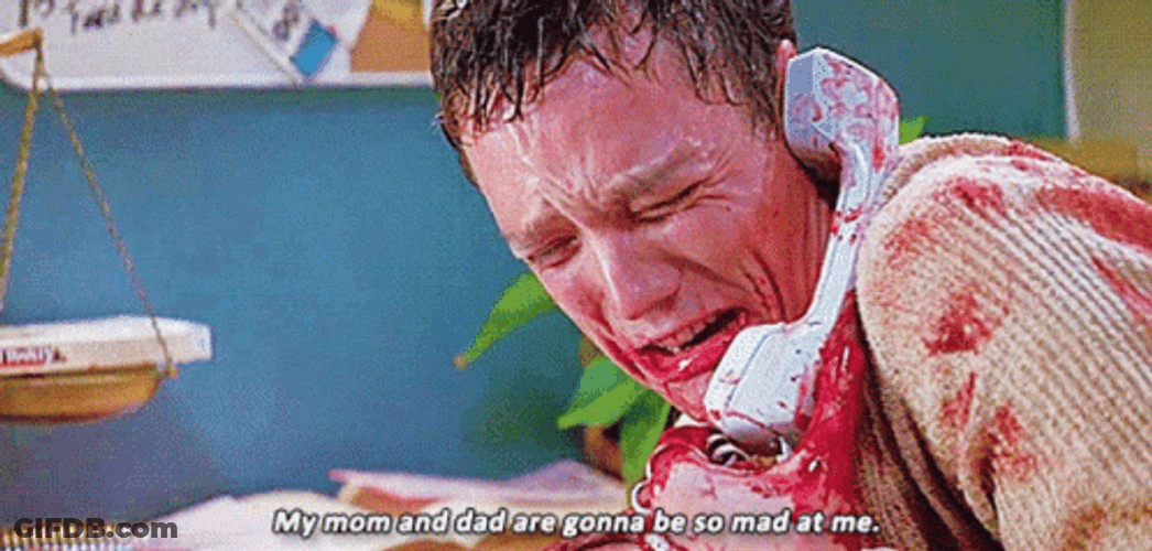 Stu Macher So Mad At Me GIF