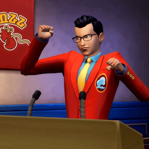 Stubborn Angry Guy Up Stage GIF