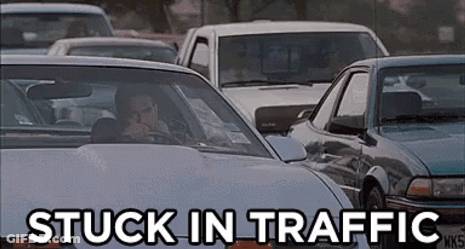 Stuck In Traffic GIF