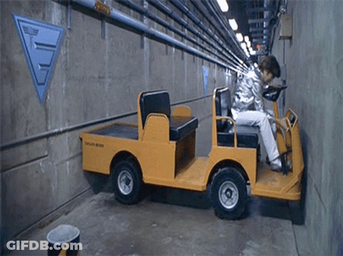 Stuck Utility Car Parallel Parking GIF