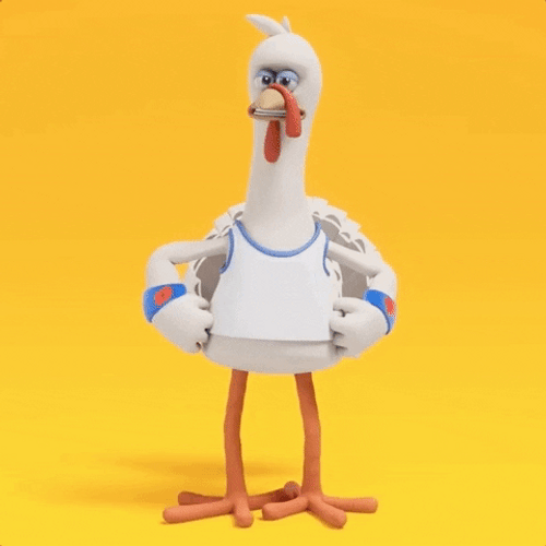 Stud Turkey With Perfect Physique GIF