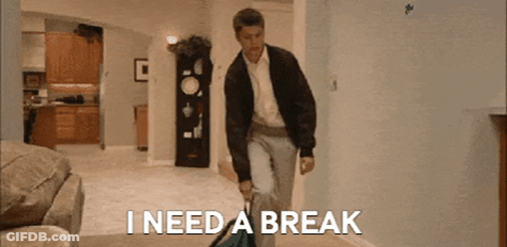 Student Falling Down Needs A Break GIF