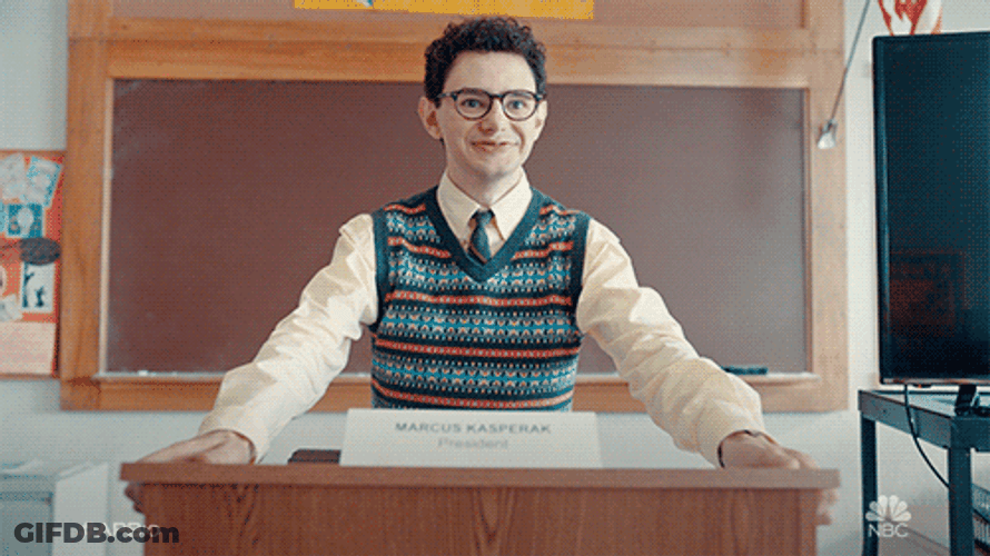 Student Smiling And Excited GIF