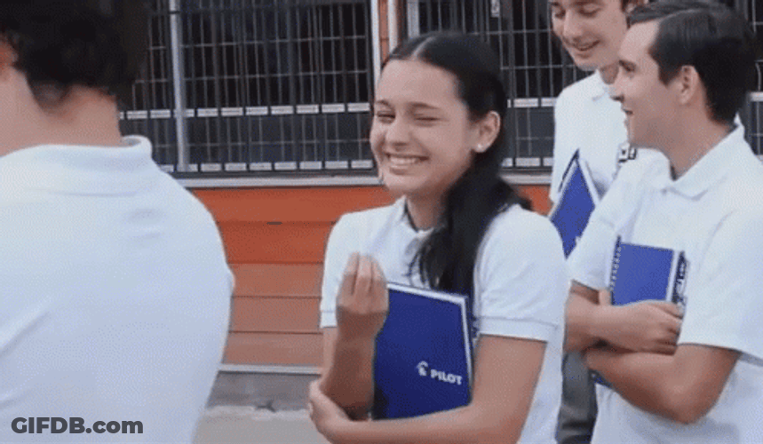Student Smiling Italian Hand Gesture GIF