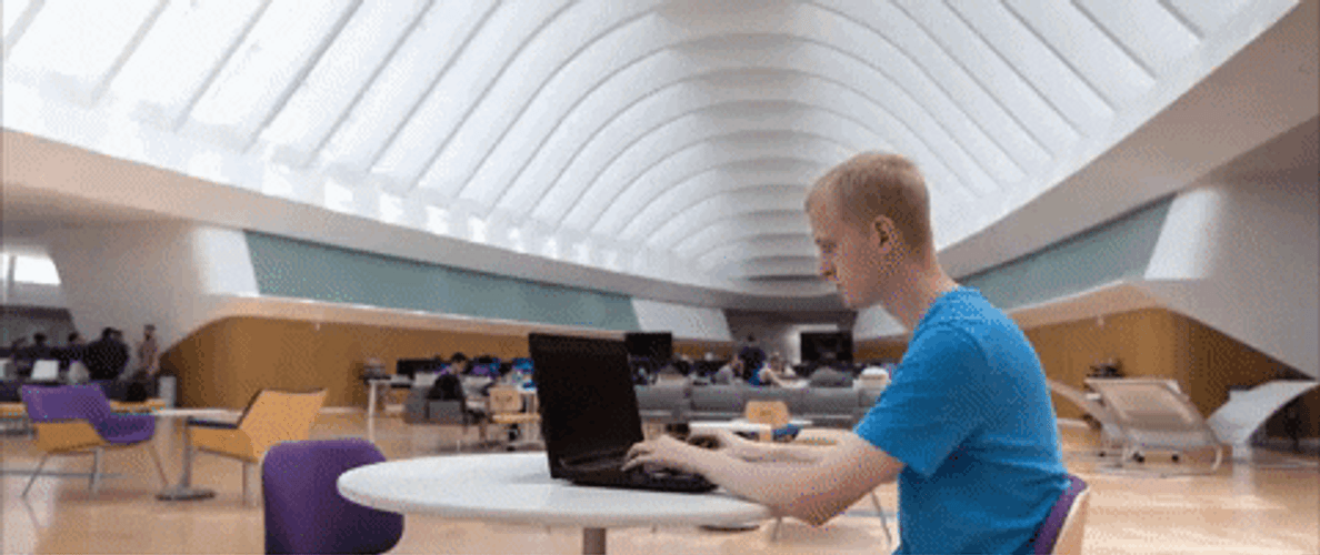 Student Studying Timelapse GIF