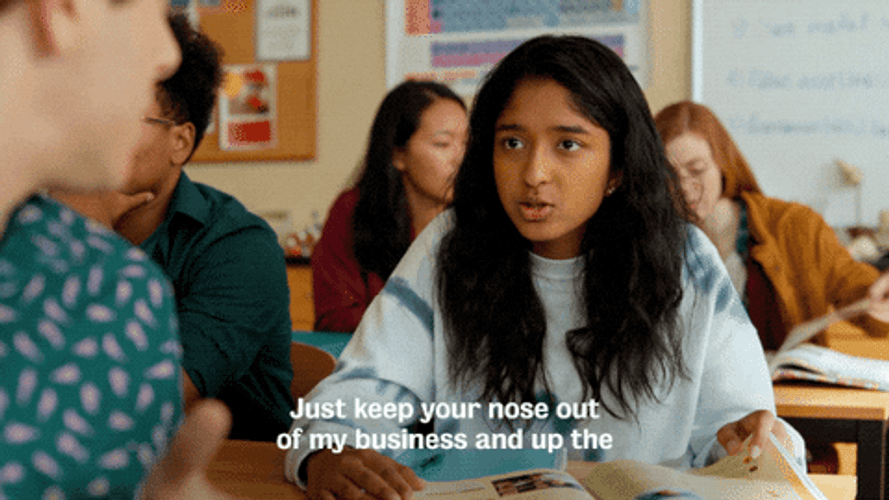 Student Turning Book Page GIF
