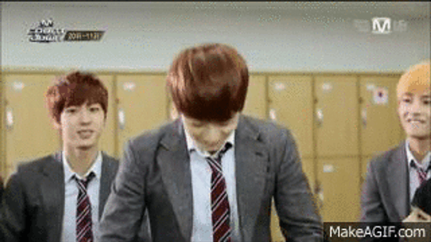 Students Bow Dab Together Thank You So Much GIF
