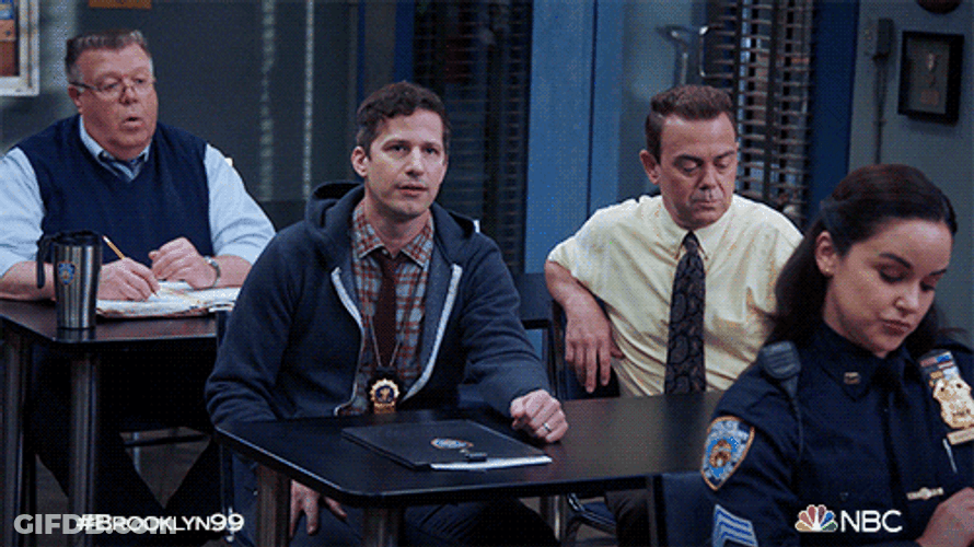 Students Having Class Brooklyn Nine-NIne GIF