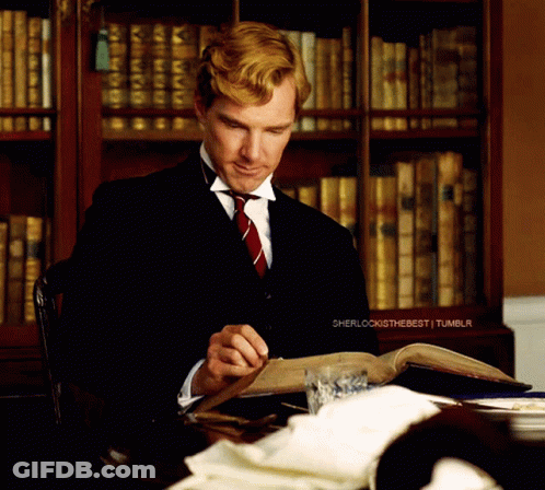Study Benedict Cumberbatch GIF